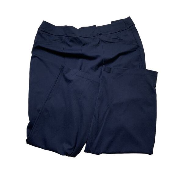 Est 1946 Classic Career Pants Women Size 22/24W Straight Leg Stretch Flat Front - Picture 4 of 10